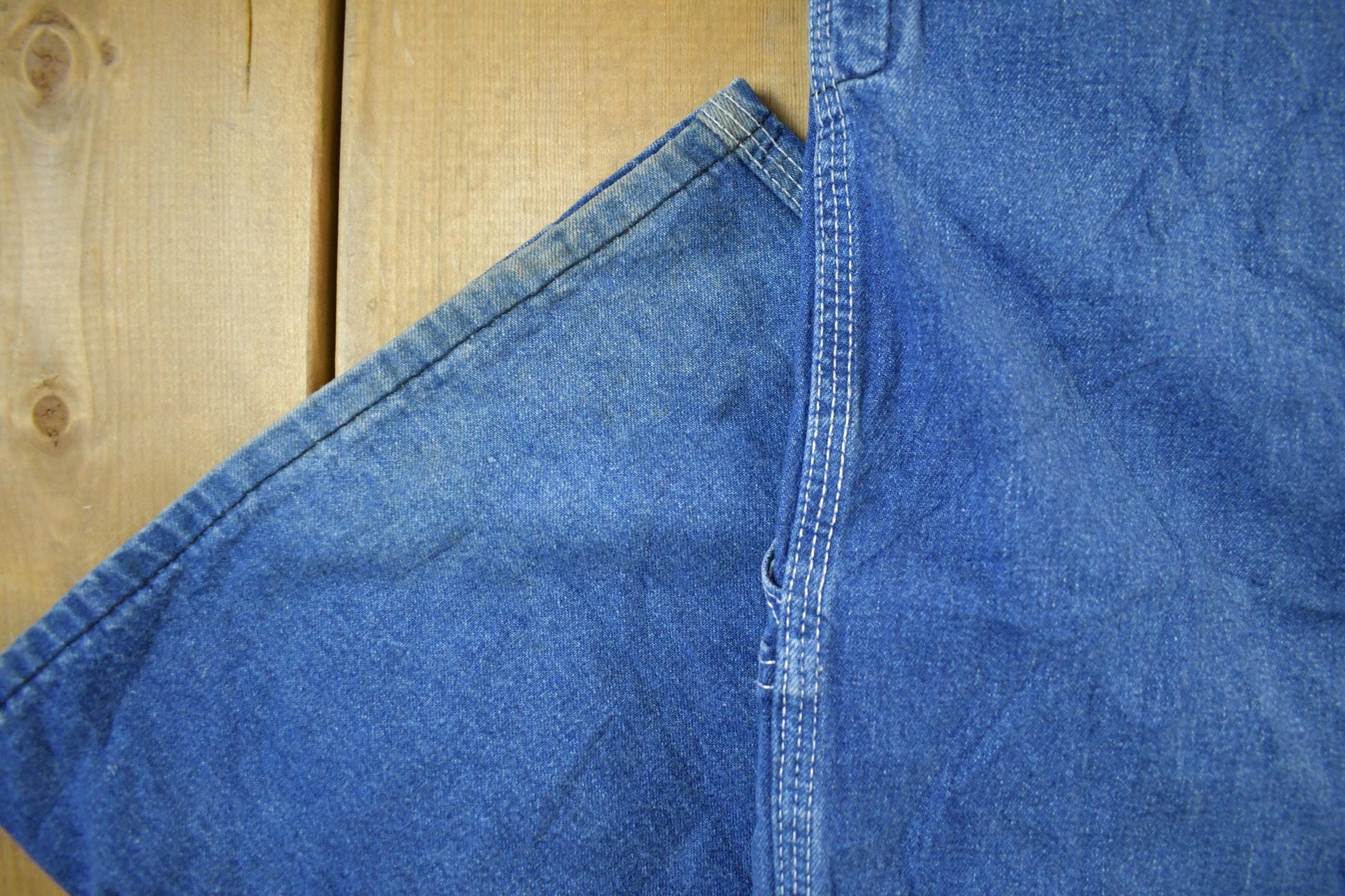 Other Clothing > Gender Neutral Adult Clothing > Overalls & Coveralls Vintage 1950s Pointer Brand Denim Overalls Jumpsuit Men's 56 x 28