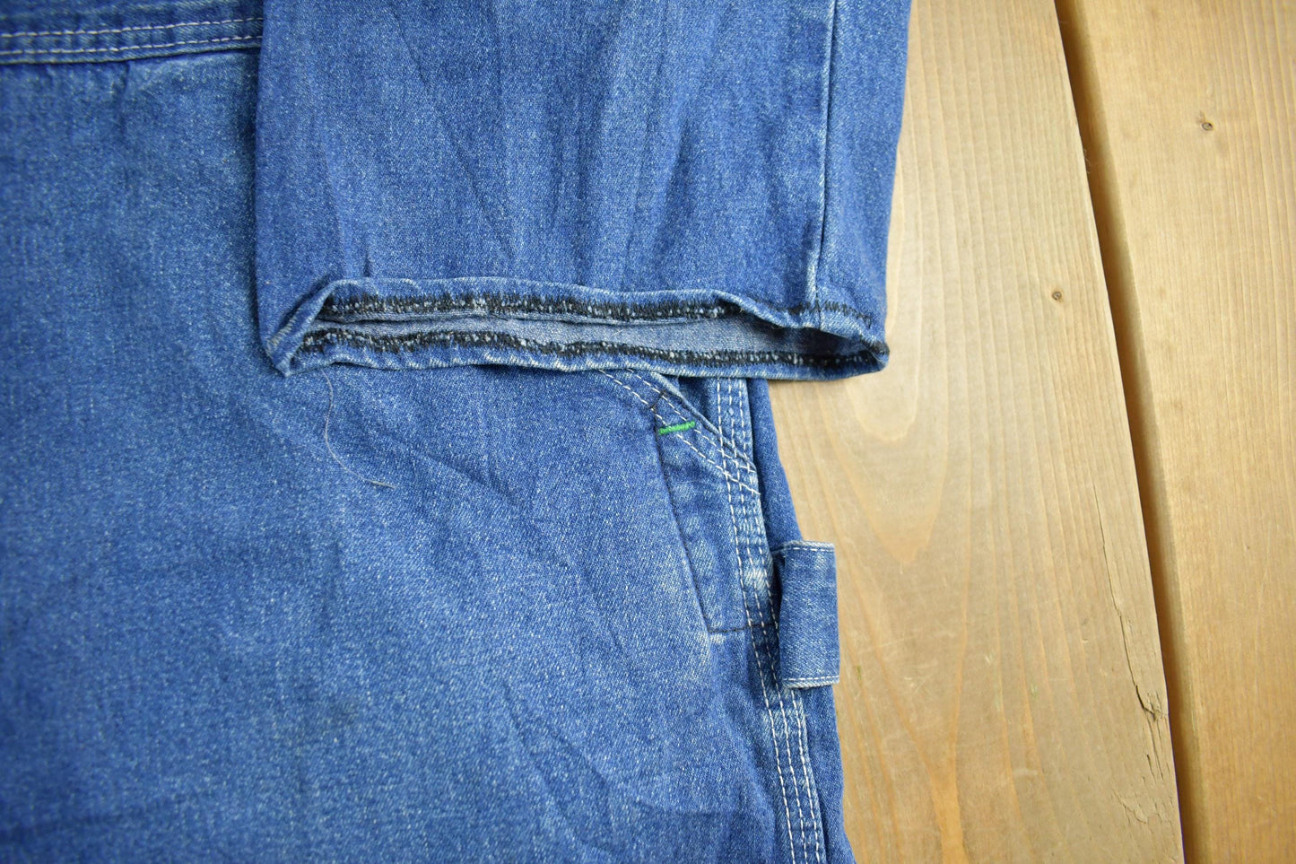 Other Clothing > Gender Neutral Adult Clothing > Overalls & Coveralls Vintage 1950s Pointer Brand Denim Overalls Jumpsuit Men's 56 x 28