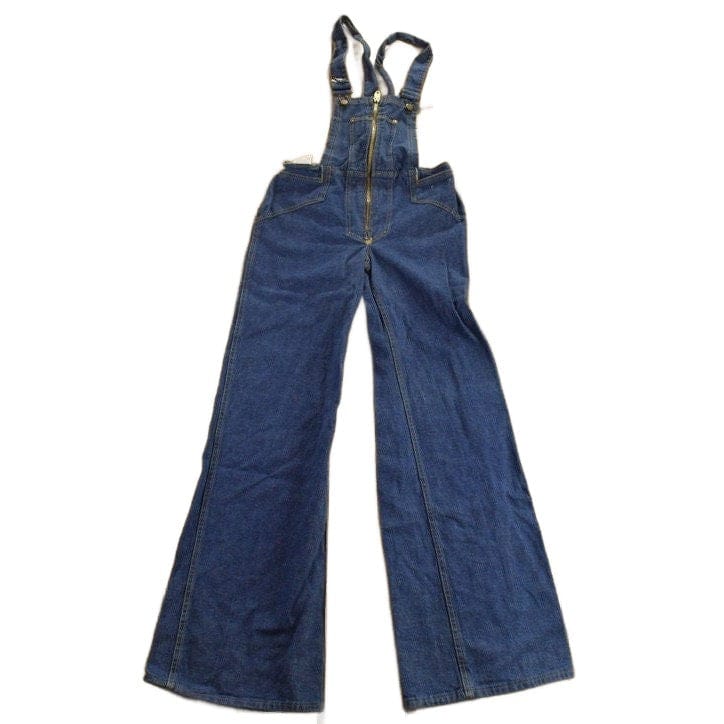 Other Clothing > Gender Neutral Adult Clothing > Overalls & Coveralls Vintage 1970s Belle bottom Overalls Women's 30 x 34