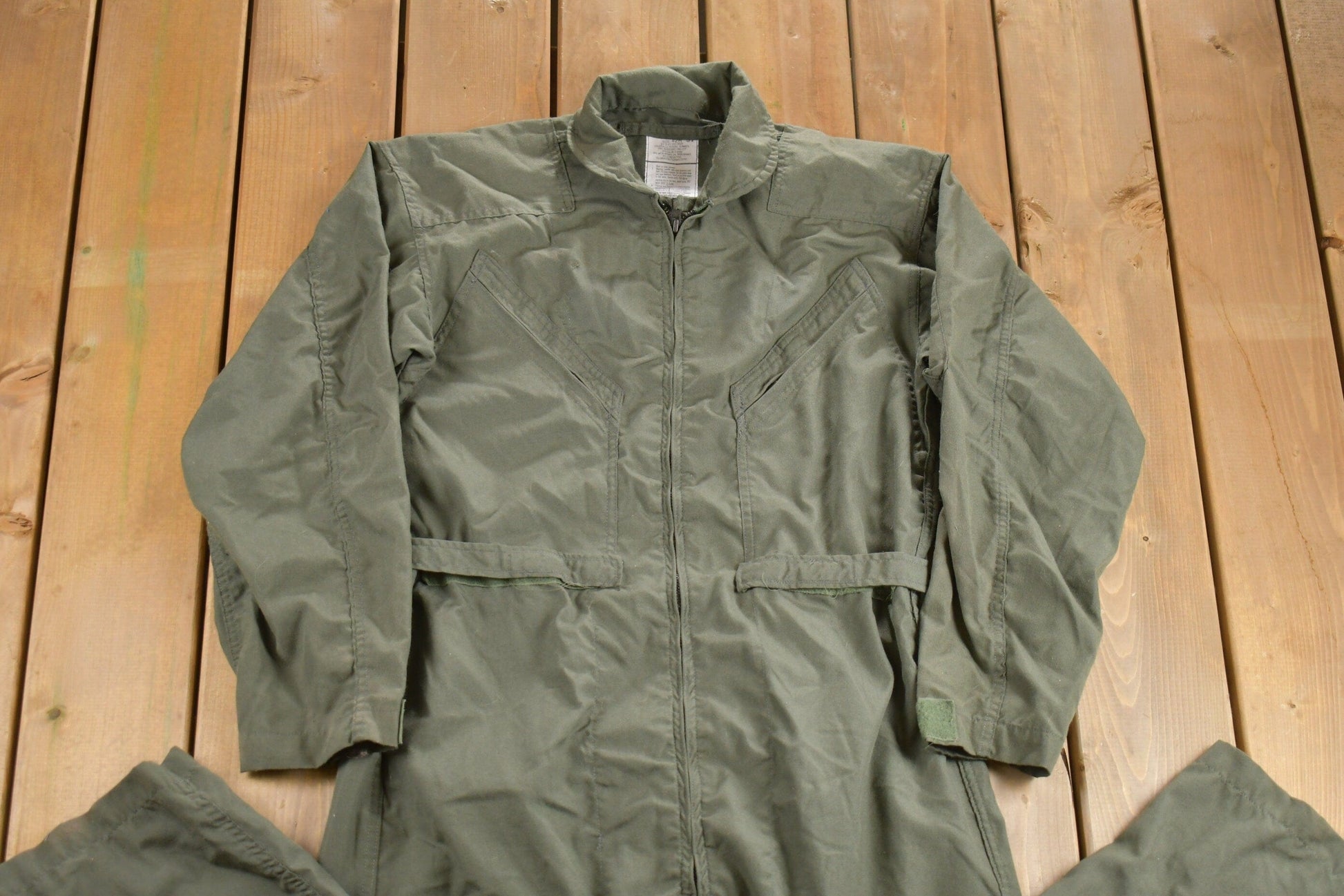 Other Clothing > Gender Neutral Adult Clothing > Overalls & Coveralls Vintage 1999 Military Flyers Coveralls Jumpsuit Size 42R