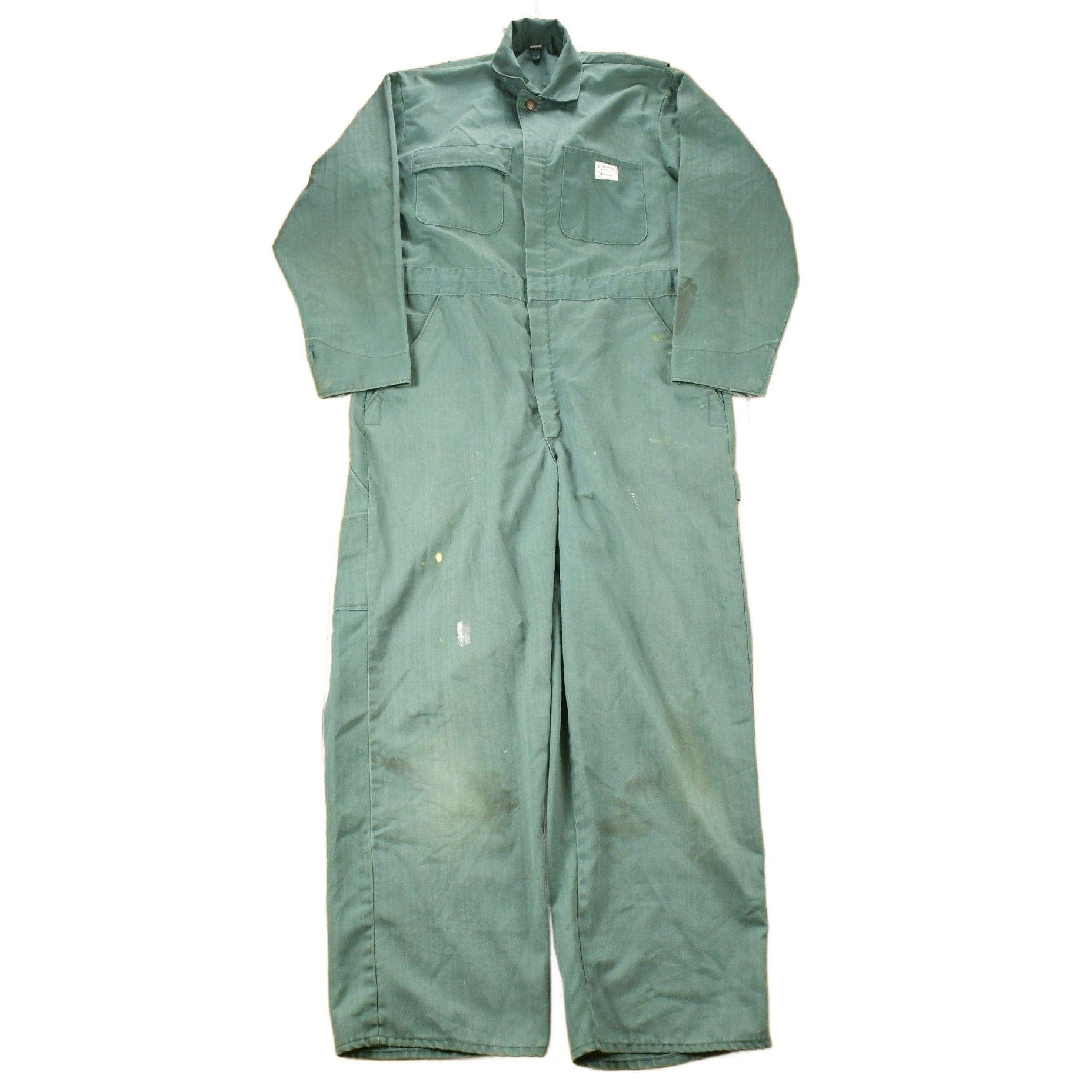 Other Clothing > Gender Neutral Adult Clothing > Pants Vintage 1950s Penney's Big Mac Sanforized Coverall Jumpsuit Men's Medium