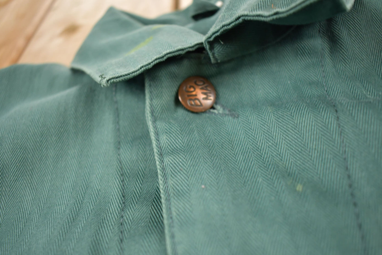 Other Clothing > Gender Neutral Adult Clothing > Pants Vintage 1950s Penney's Big Mac Sanforized Coverall Jumpsuit Men's Medium