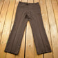 Other Clothing > Gender Neutral Adult Clothing > Pants Vintage 1950s Sans A Belt Jaymar Slacks Men's 36 x 31