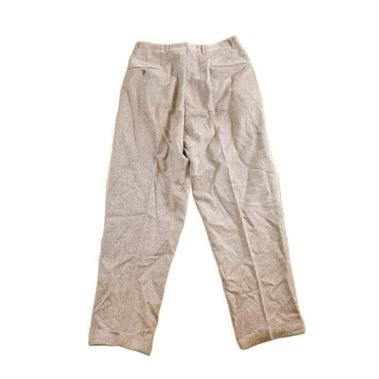 Other Clothing > Gender Neutral Adult Clothing > Pants Vintage 1960's Grey Wool Trousers Men's 32x29