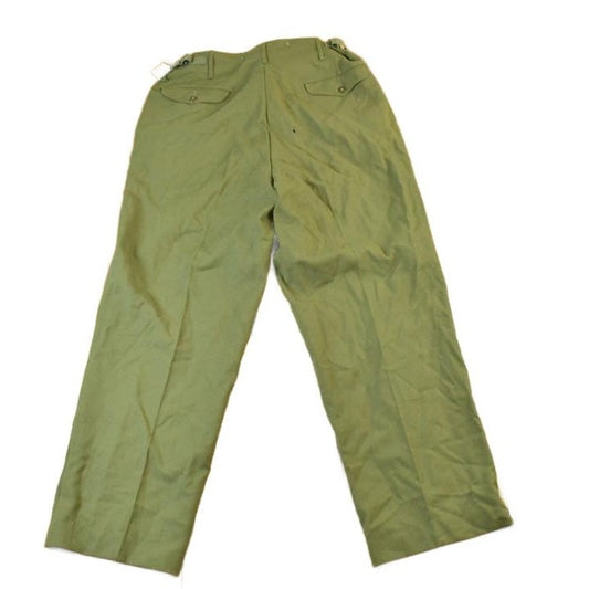 Other Clothing > Gender Neutral Adult Clothing > Pants Vintage 1960s Army Pants Men's 34 x 31