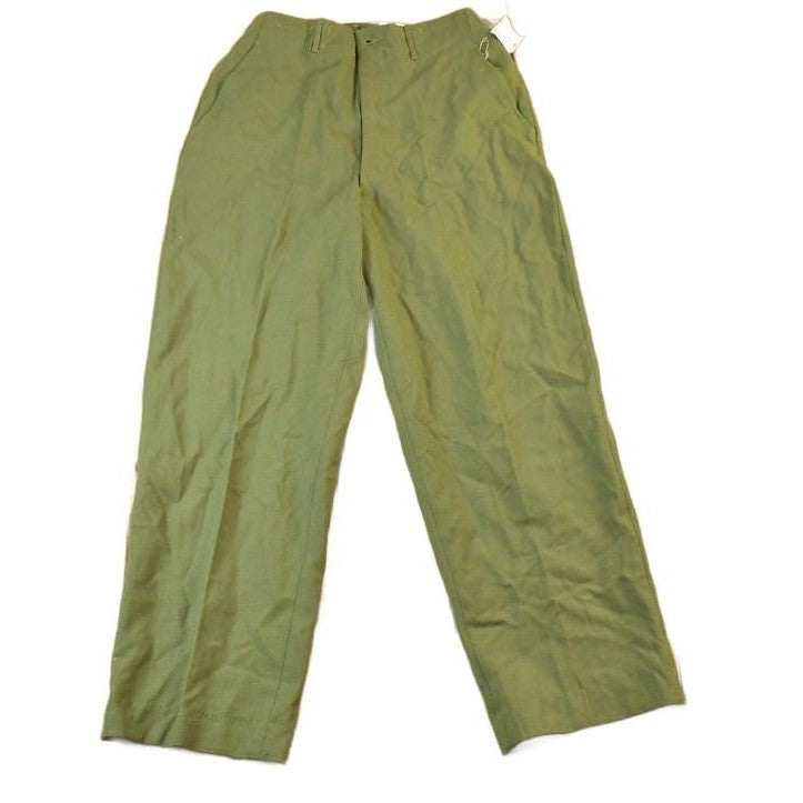Other Clothing > Gender Neutral Adult Clothing > Pants Vintage 1960s Army Pants Men's 34 x 31