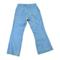 Other Clothing > Gender Neutral Adult Clothing > Pants Vintage 1960s Blue Bell Bottom Pants Men's 36 x 29