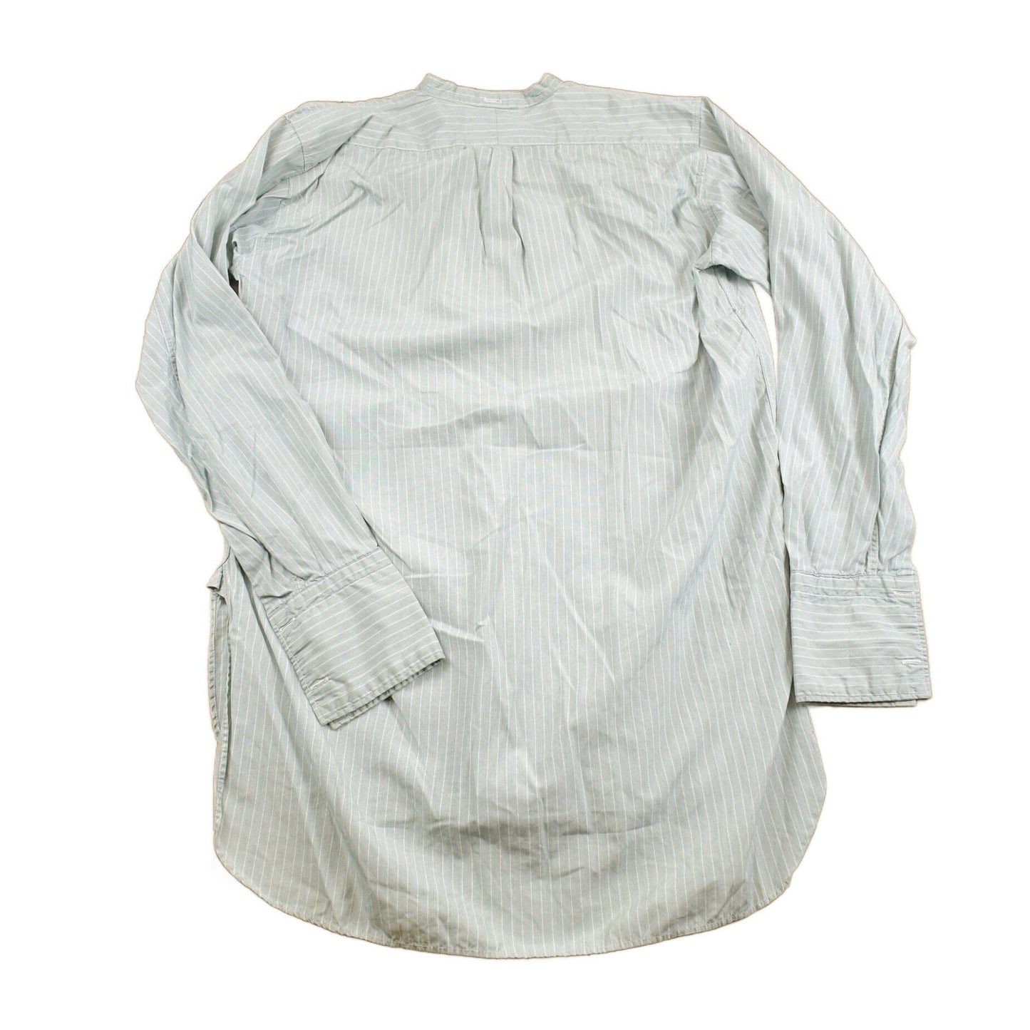 Other Clothing > Gender Neutral Adult Clothing > Tops & Tees > T Shirts Vintage 1940s Striped Work Wear Shirt Men's Medium