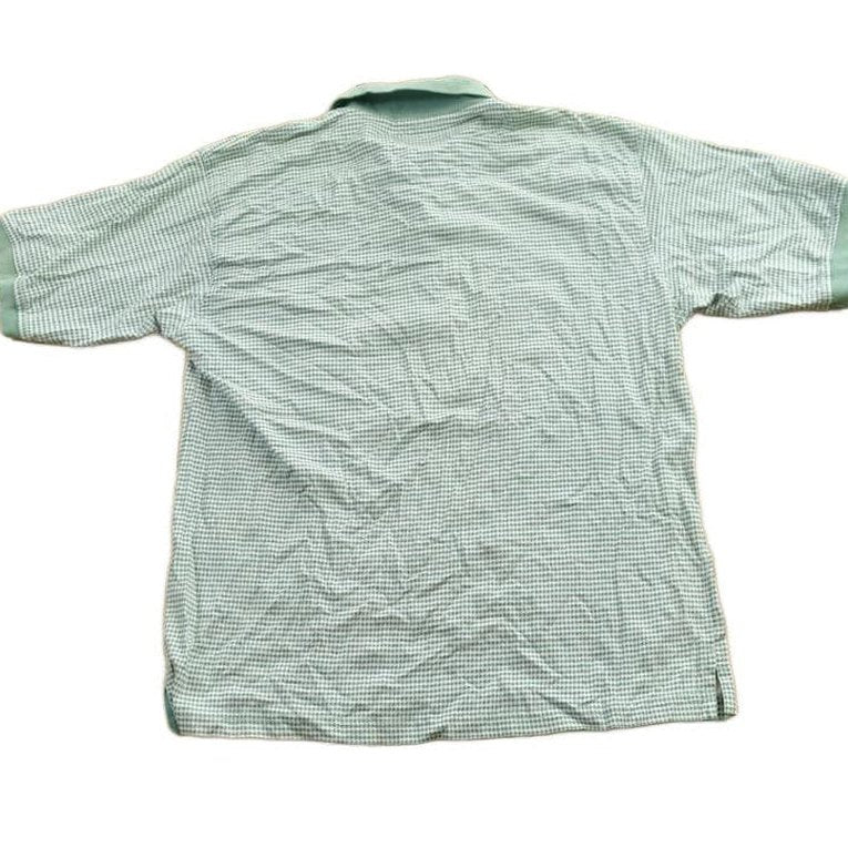 Other Clothing > Gender Neutral Adult Clothing > Tops & Tees > T Shirts Vintage 1970s Benchline Patterned Collared Shirt Men's S