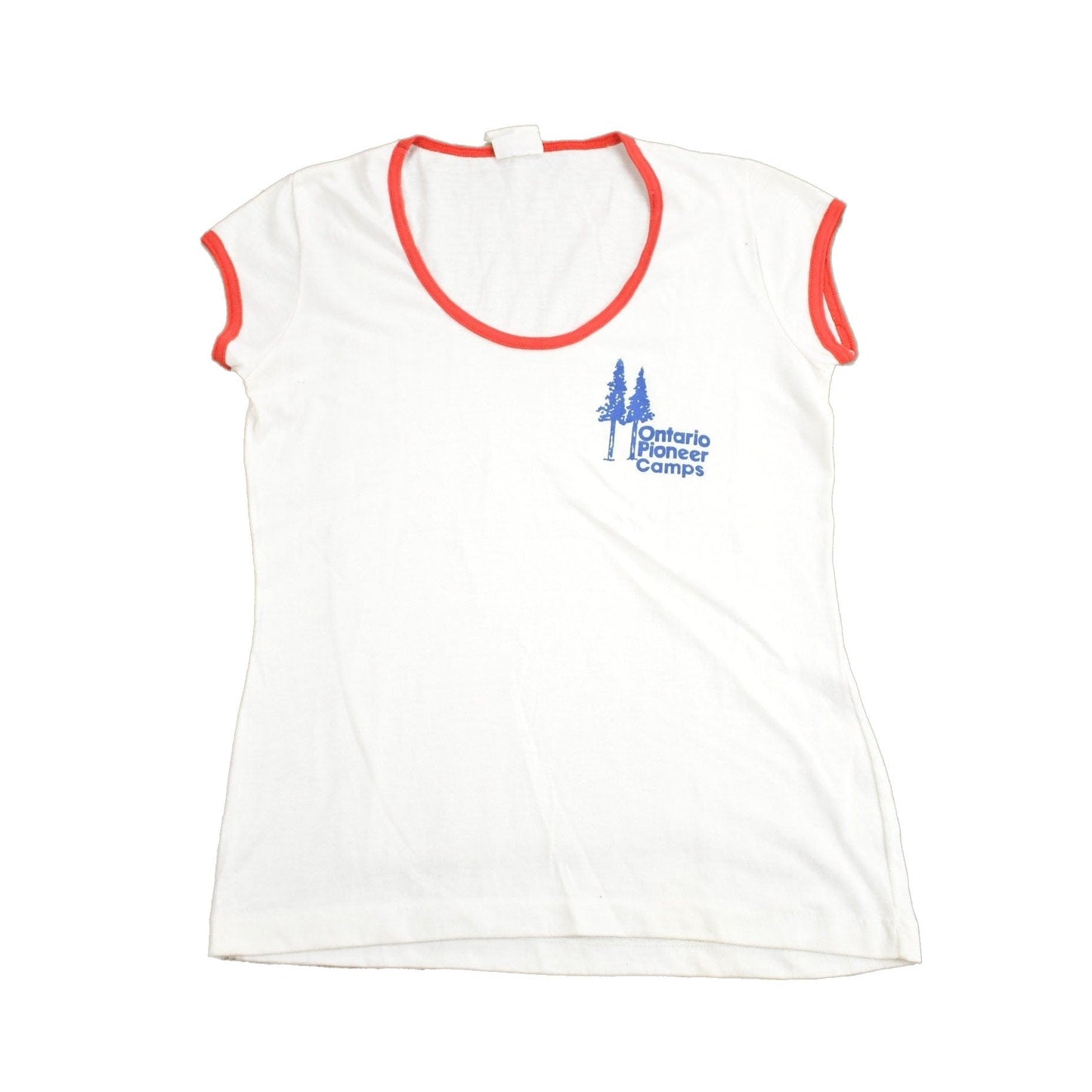 Other Clothing > Gender Neutral Adult Clothing > Tops & Tees > T Shirts Vintage 1970s Ontario Pioneer Camps Shirt Women's XS