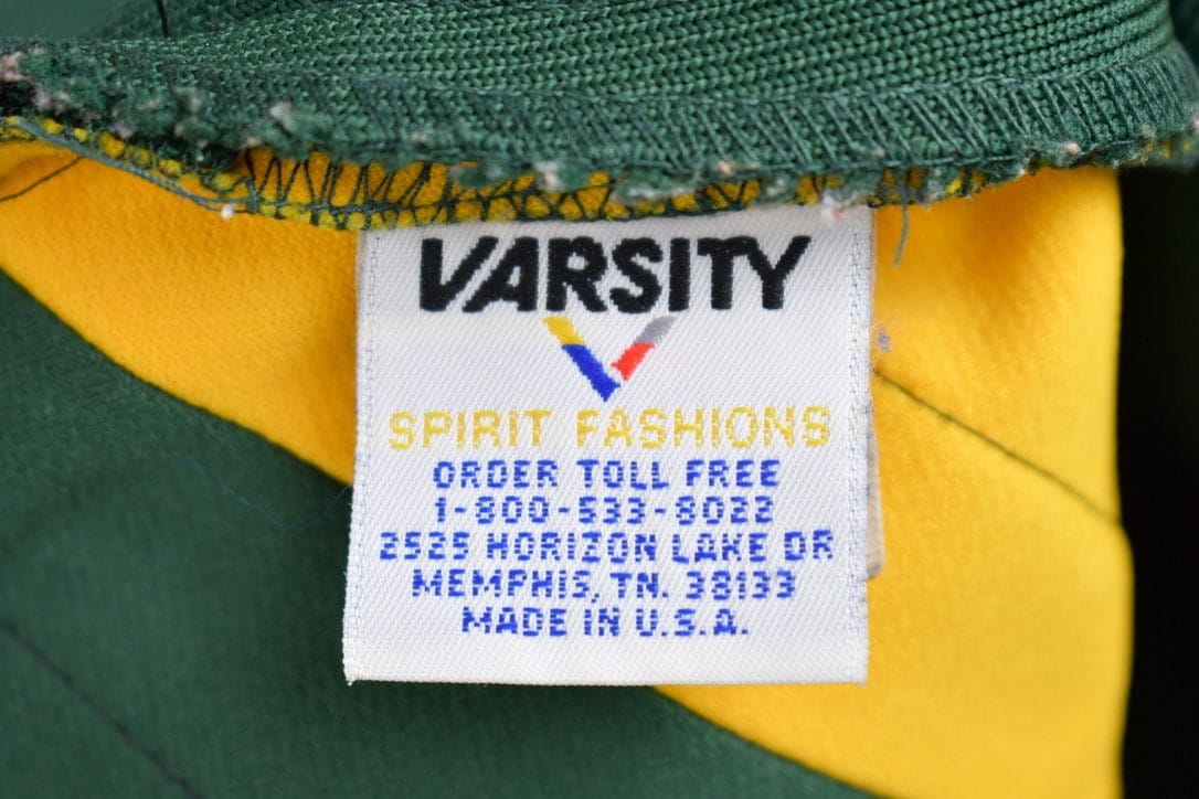 Other Clothing > Gender Neutral Adult Clothing > Tops & Tees > T Shirts Vintage 1980s CLHS Varsity Cheerleading Uniform Jersey Men's Small
