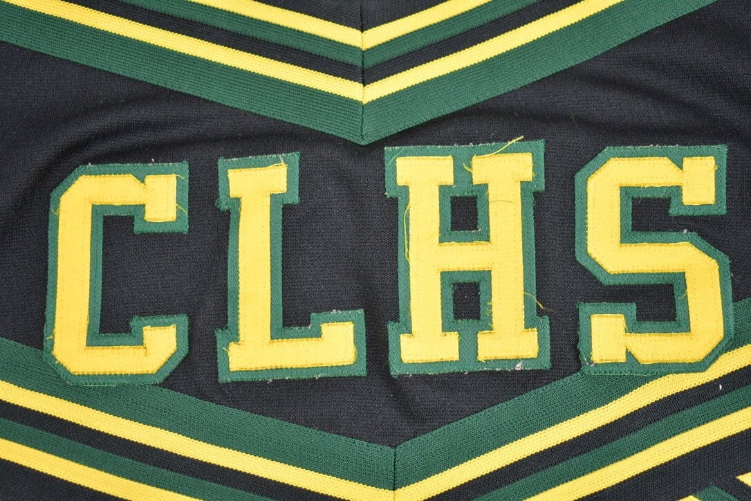 Other Clothing > Gender Neutral Adult Clothing > Tops & Tees > T Shirts Vintage 1980s CLHS Varsity Cheerleading Uniform Jersey Men's Small