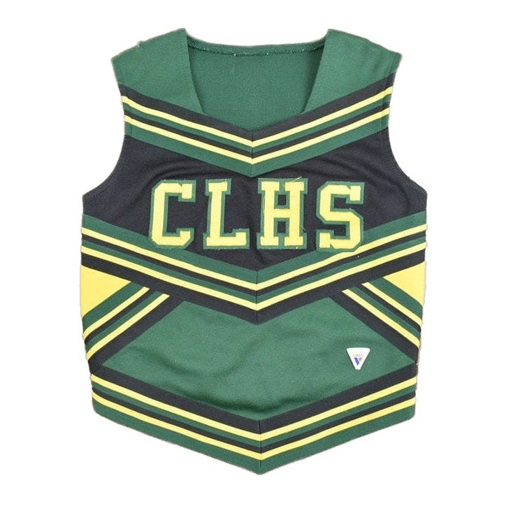 Other Clothing > Gender Neutral Adult Clothing > Tops & Tees > T Shirts Vintage 1980s CLHS Varsity Cheerleading Uniform Jersey Men's Small
