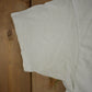 Other Clothing > Gender Neutral Adult Clothing > Tops & Tees > T Shirts Vintage 1980s Fruit Of The Loom Blank White T Shirt Men's Medium