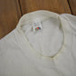 Other Clothing > Gender Neutral Adult Clothing > Tops & Tees > T Shirts Vintage 1980s Fruit Of The Loom Blank White T Shirt Men's Medium
