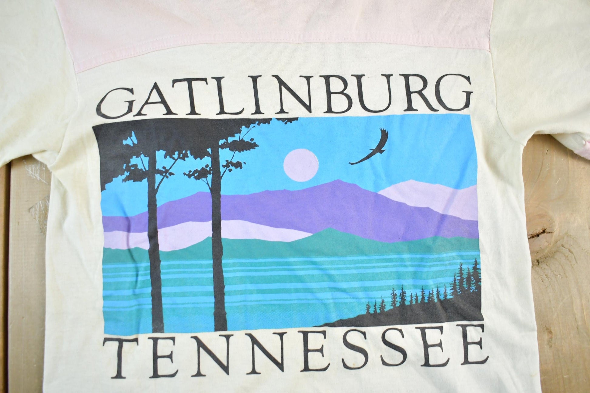 Other Clothing > Gender Neutral Adult Clothing > Tops & Tees > T Shirts Vintage 1980s Gatlinburg Tennessee Travel Souvenir T Shirt Women's S