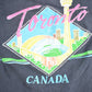 Other Clothing > Gender Neutral Adult Clothing > Tops & Tees > T Shirts Vintage 1980s Toronto Canada Graphic Souvenir T Shirt Men's Small/ Streetwear / Vacation Tee / Travel T Shirt / Single Stitch / Made In Canada