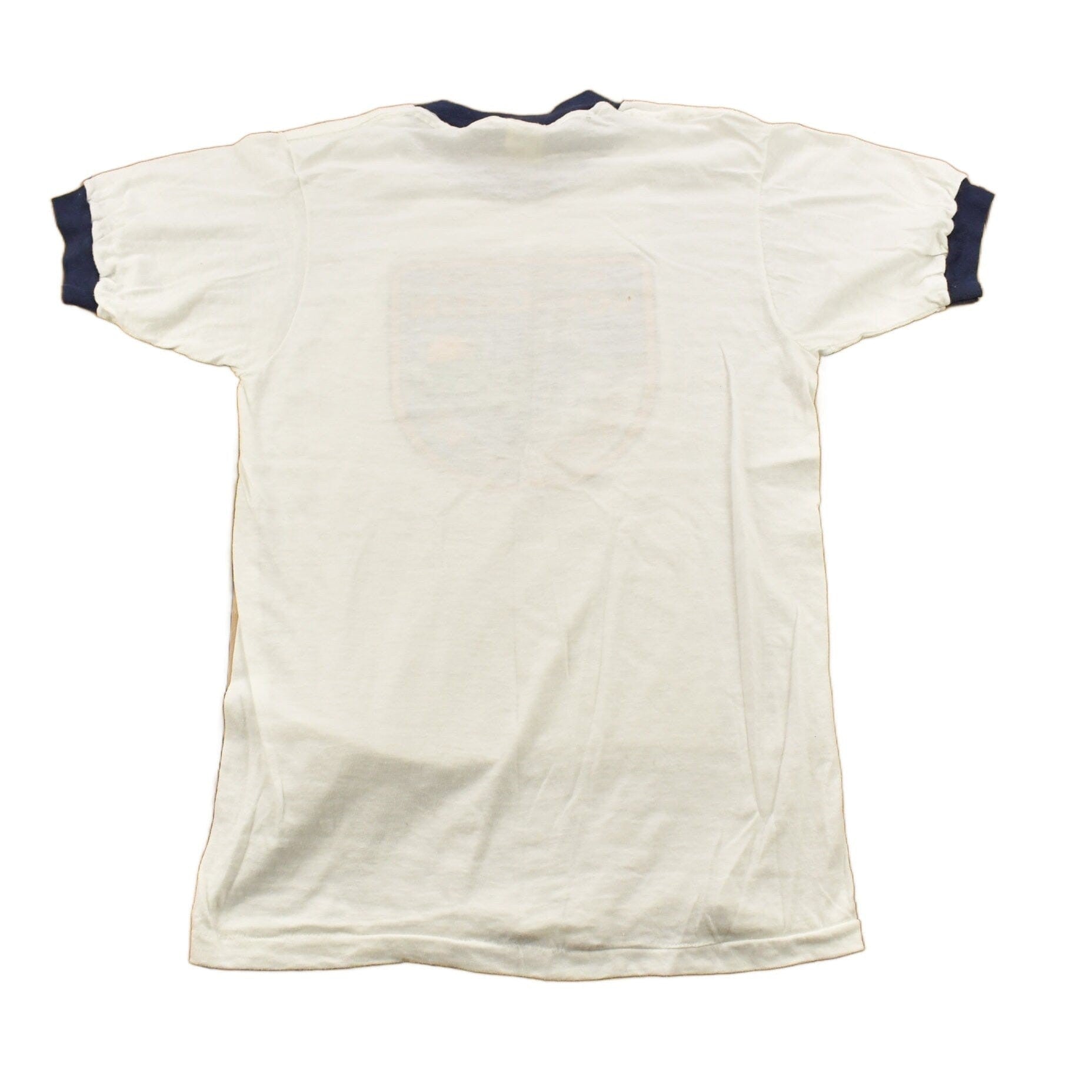 Other Clothing > Gender Neutral Adult Clothing > Tops & Tees > T Shirts Vintage 1982 Minnesota Voyageur Trail Ultra Souvenir Ringer T-Shirt Men's Medium