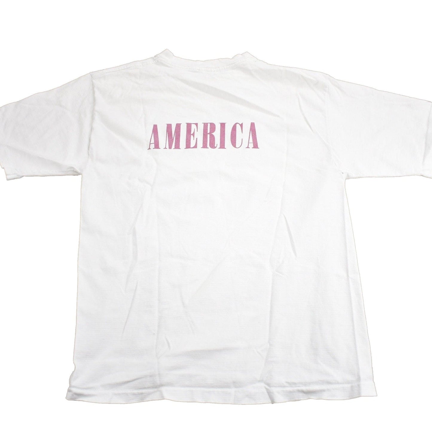 Other Clothing > Gender Neutral Adult Clothing > Tops & Tees > T Shirts Vintage 1990s America Graphic T Shirt Men's Medium