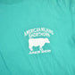 Other Clothing > Gender Neutral Adult Clothing > Tops & Tees > T Shirts Vintage 1990s American Milking Shorthorn Cow Farm T Shirt Men's Large