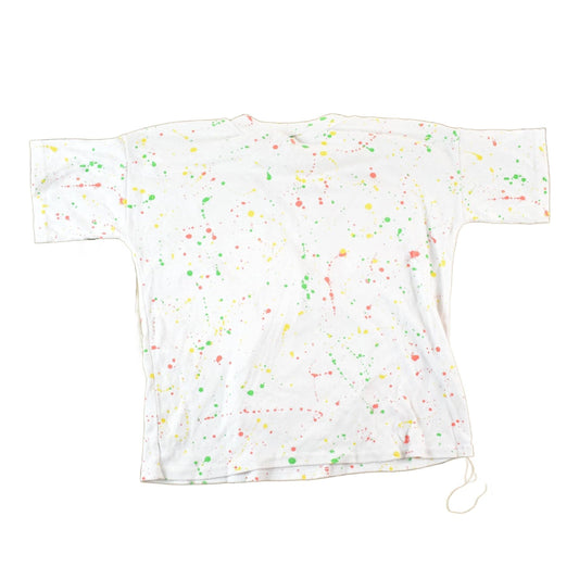 Other Clothing > Gender Neutral Adult Clothing > Tops & Tees > T Shirts Vintage 1990s Andover Togs Puzzle Hearts Souvenir All Over Print T-Shirt Women's S