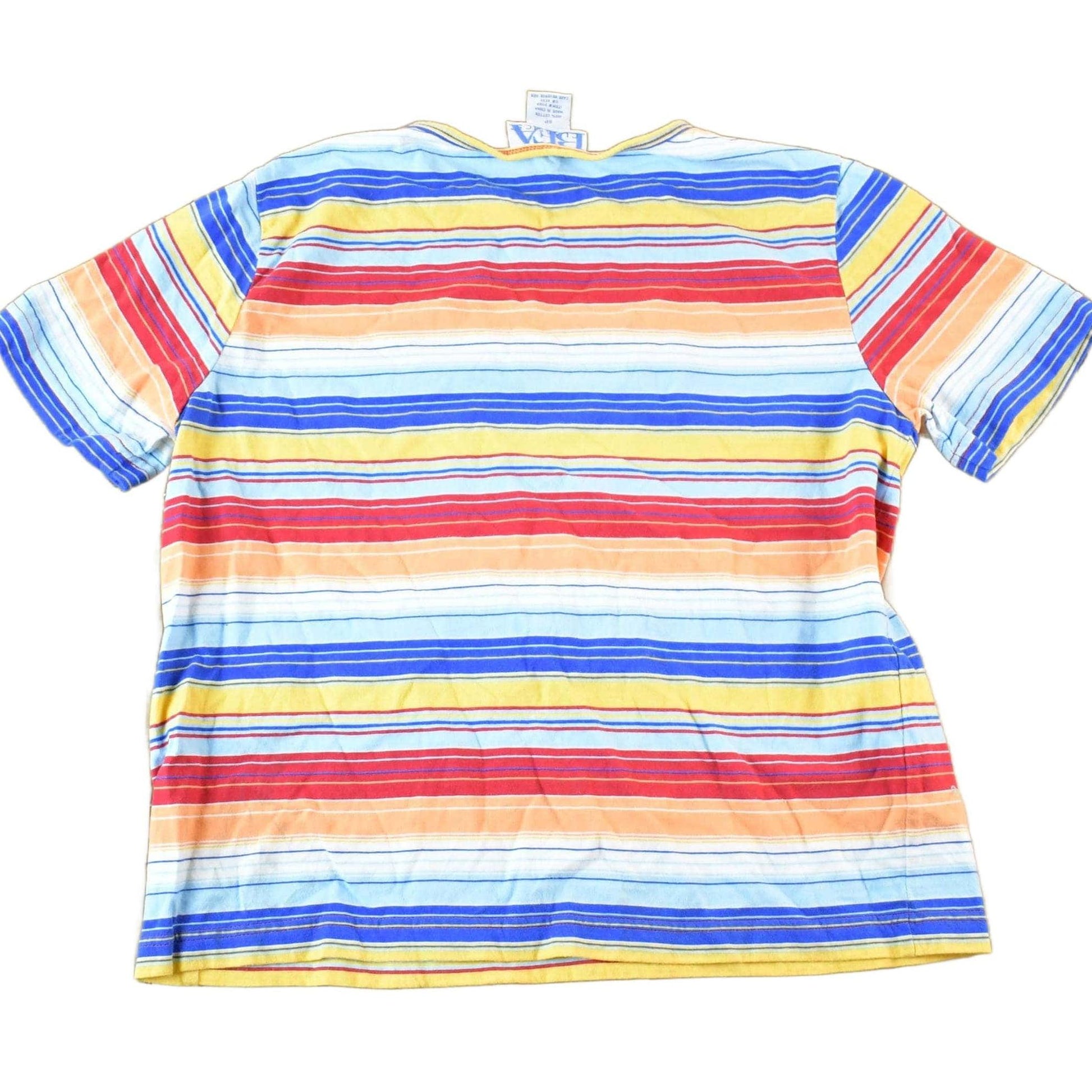 Other Clothing > Gender Neutral Adult Clothing > Tops & Tees > T Shirts Vintage 1990s BFA Classics Souvenir Striped T-Shirt Women's S