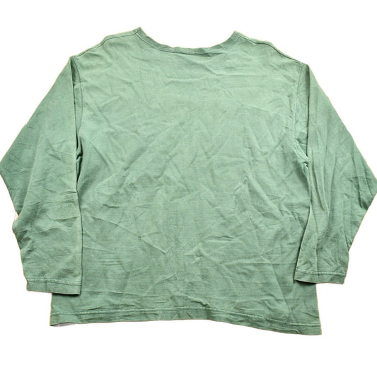 Other Clothing > Gender Neutral Adult Clothing > Tops & Tees > T Shirts Vintage 1990s Cherokee Clothing Long Sleeve T-Shirt Men's Large