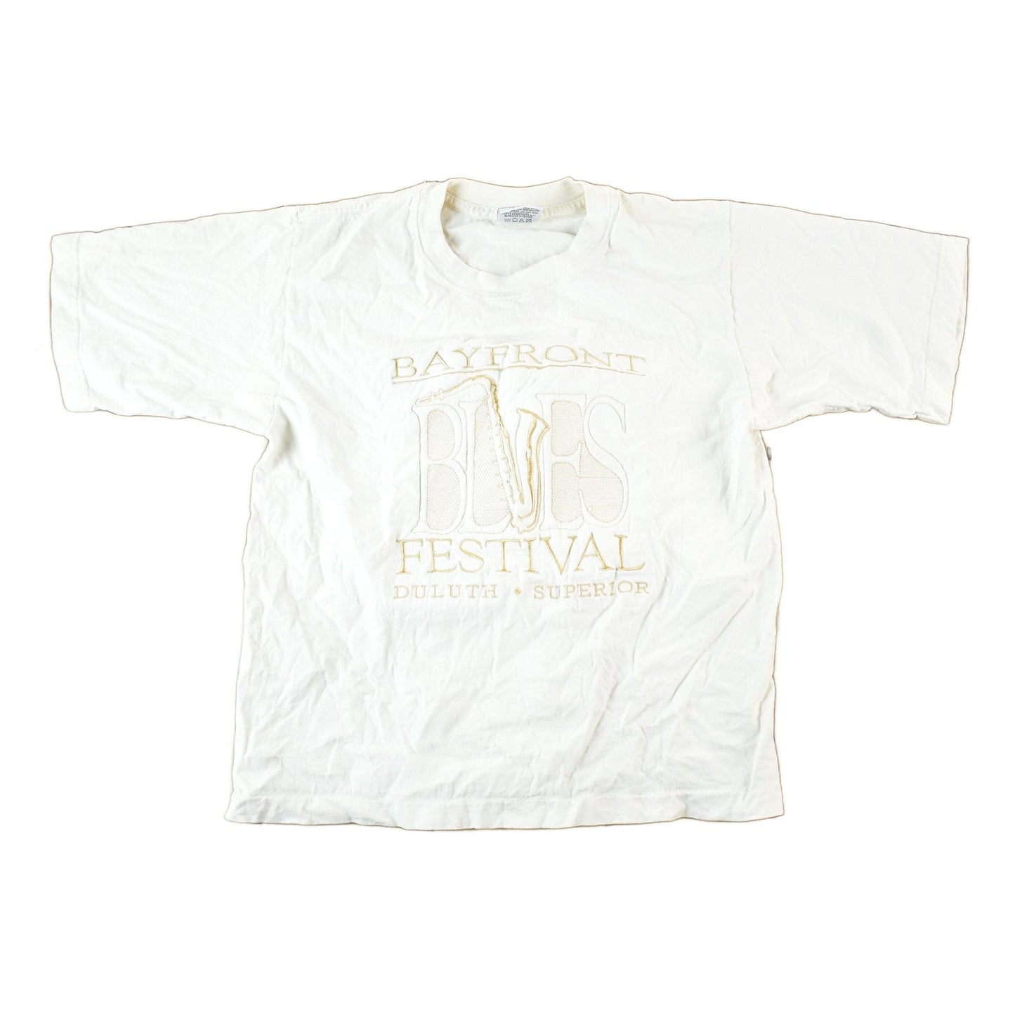 Other Clothing > Gender Neutral Adult Clothing > Tops & Tees > T Shirts Vintage 1990s Duluth Superior Bayfront Festival Souvenir T-Shirt Mens S