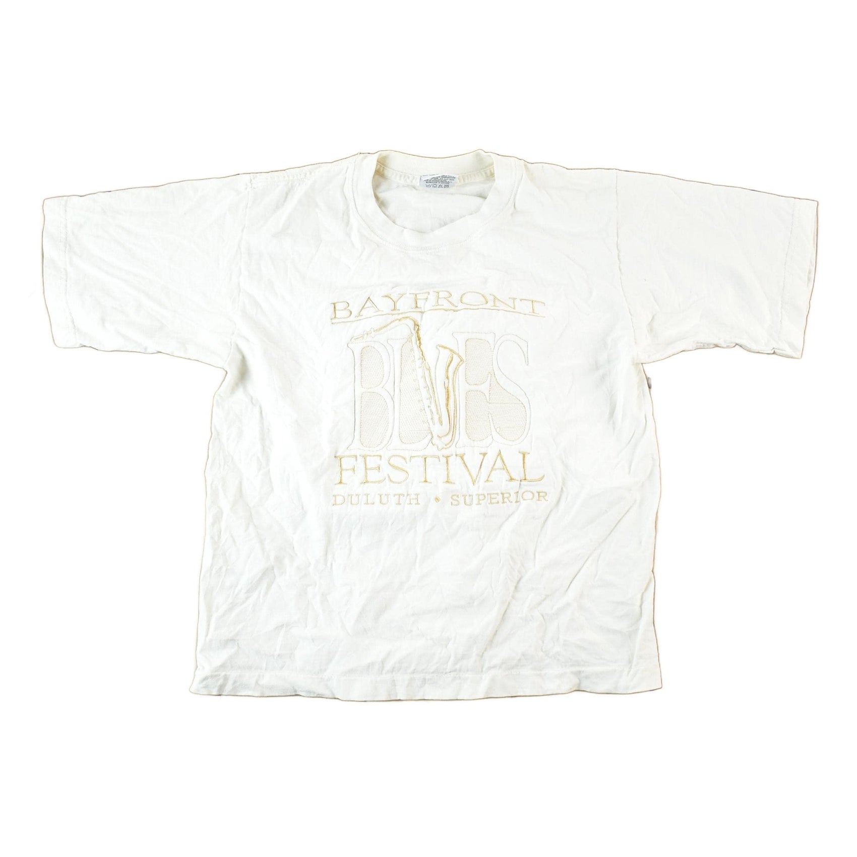 Other Clothing > Gender Neutral Adult Clothing > Tops & Tees > T Shirts Vintage 1990s Duluth Superior Bayfront Festival Souvenir T-Shirt Mens S