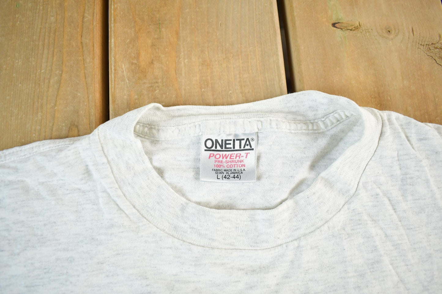 Other Clothing > Gender Neutral Adult Clothing > Tops & Tees > T Shirts Vintage 1990s Florida Dolphins Wrap Around Graphic T-Shirt Men's Large