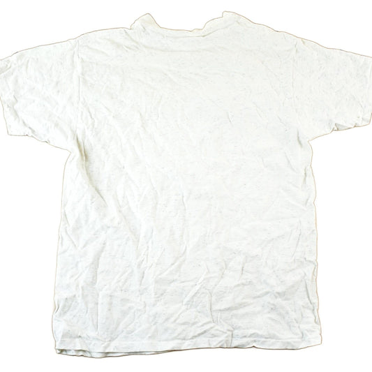 Other Clothing > Gender Neutral Adult Clothing > Tops & Tees > T Shirts Vintage 1990s Forest Animals Outdoorsman Wolf T-Shirt Mens L