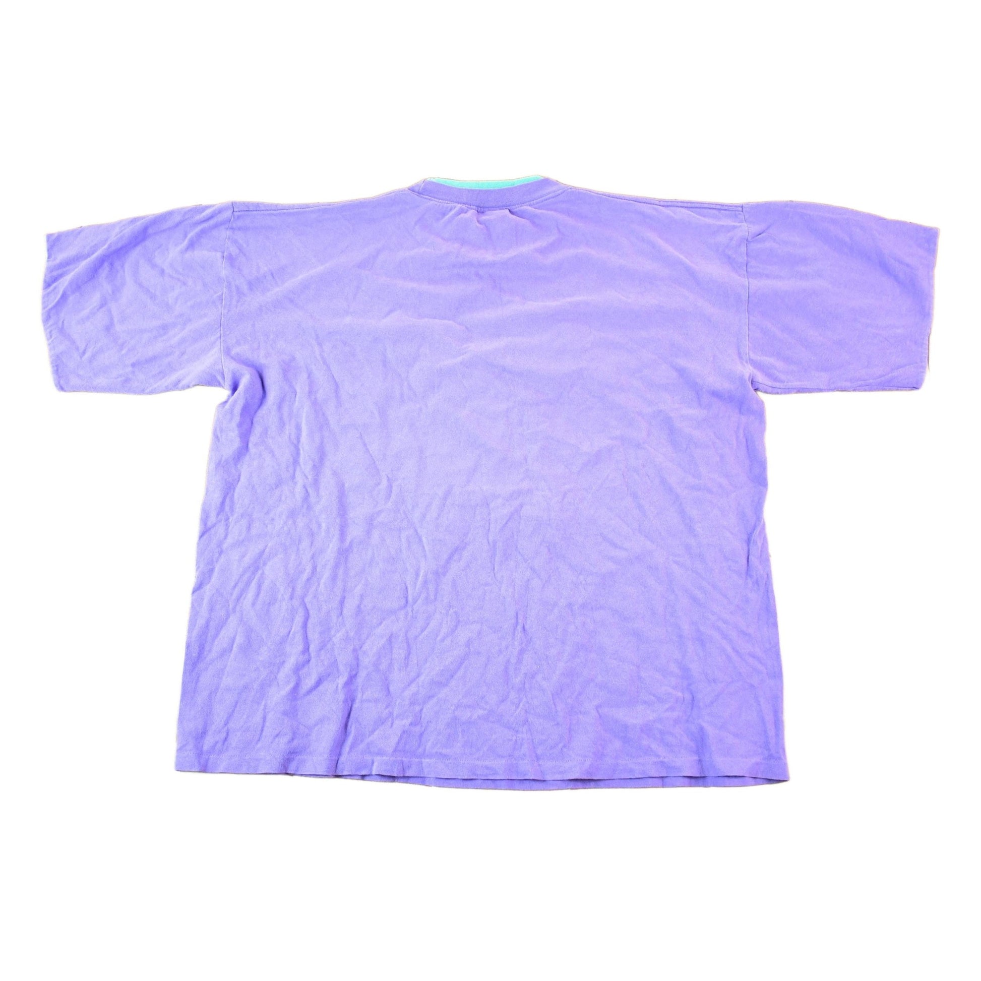 Other Clothing > Gender Neutral Adult Clothing > Tops & Tees > T Shirts Vintage 1990s HP Ride The Wave Response Centre Souvenir Double Collar T-Shirt Mens XL