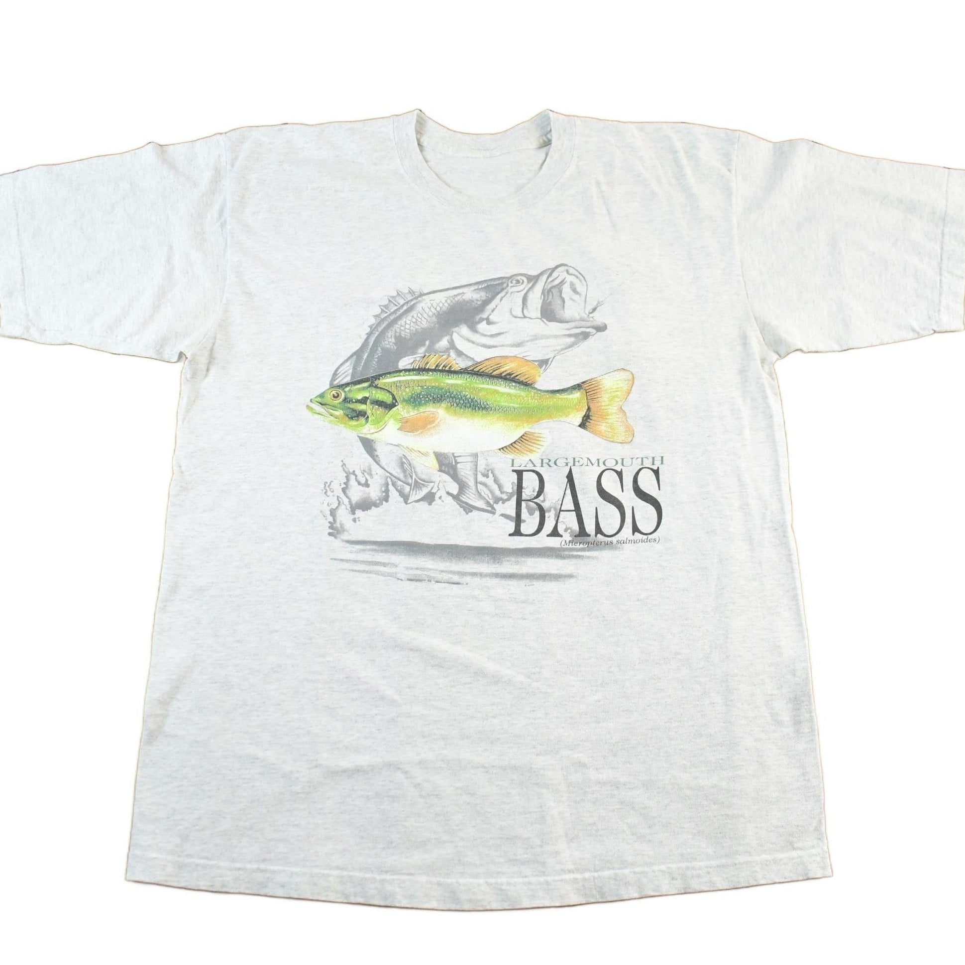 Other Clothing > Gender Neutral Adult Clothing > Tops & Tees > T Shirts Vintage 1990s Large Mouth Bass Graphic T Shirt Men's XL