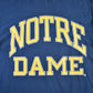 Other Clothing > Gender Neutral Adult Clothing > Tops & Tees > T Shirts Vintage 1990s Notre Dame University Collegiate T-Shirt Mens Large