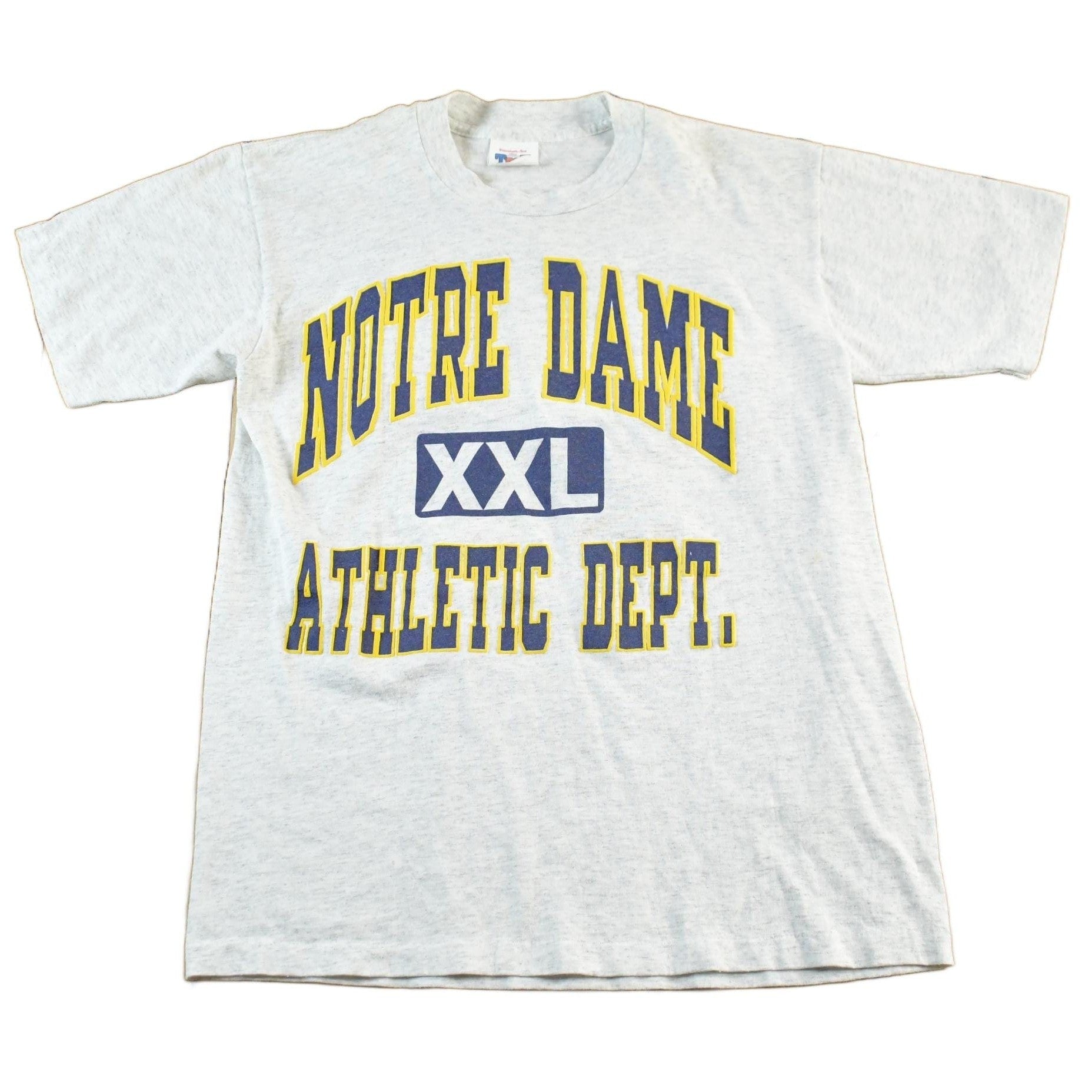 Other Clothing > Gender Neutral Adult Clothing > Tops & Tees > T Shirts Vintage 1990s Notre Dame University Collegiate T-Shirt Mens Medium
