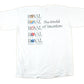 Other Clothing > Gender Neutral Adult Clothing > Tops & Tees > T Shirts Vintage 1990s Royal Cruises The World Of Vacations Souvenir T-Shirt Mens L