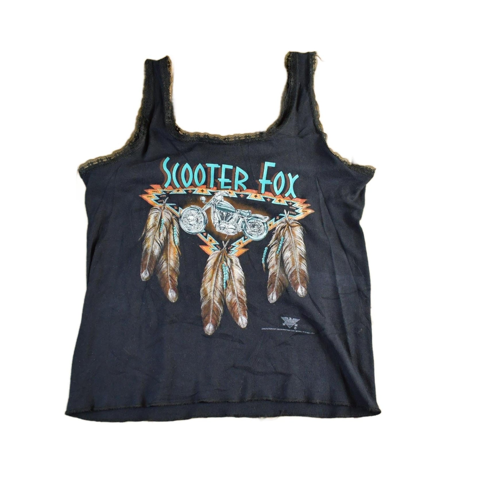 Other Clothing > Gender Neutral Adult Clothing > Tops & Tees > T Shirts Vintage 1994 3D Emblem Sturgis Black Hills Rally Tank Top Womens Large