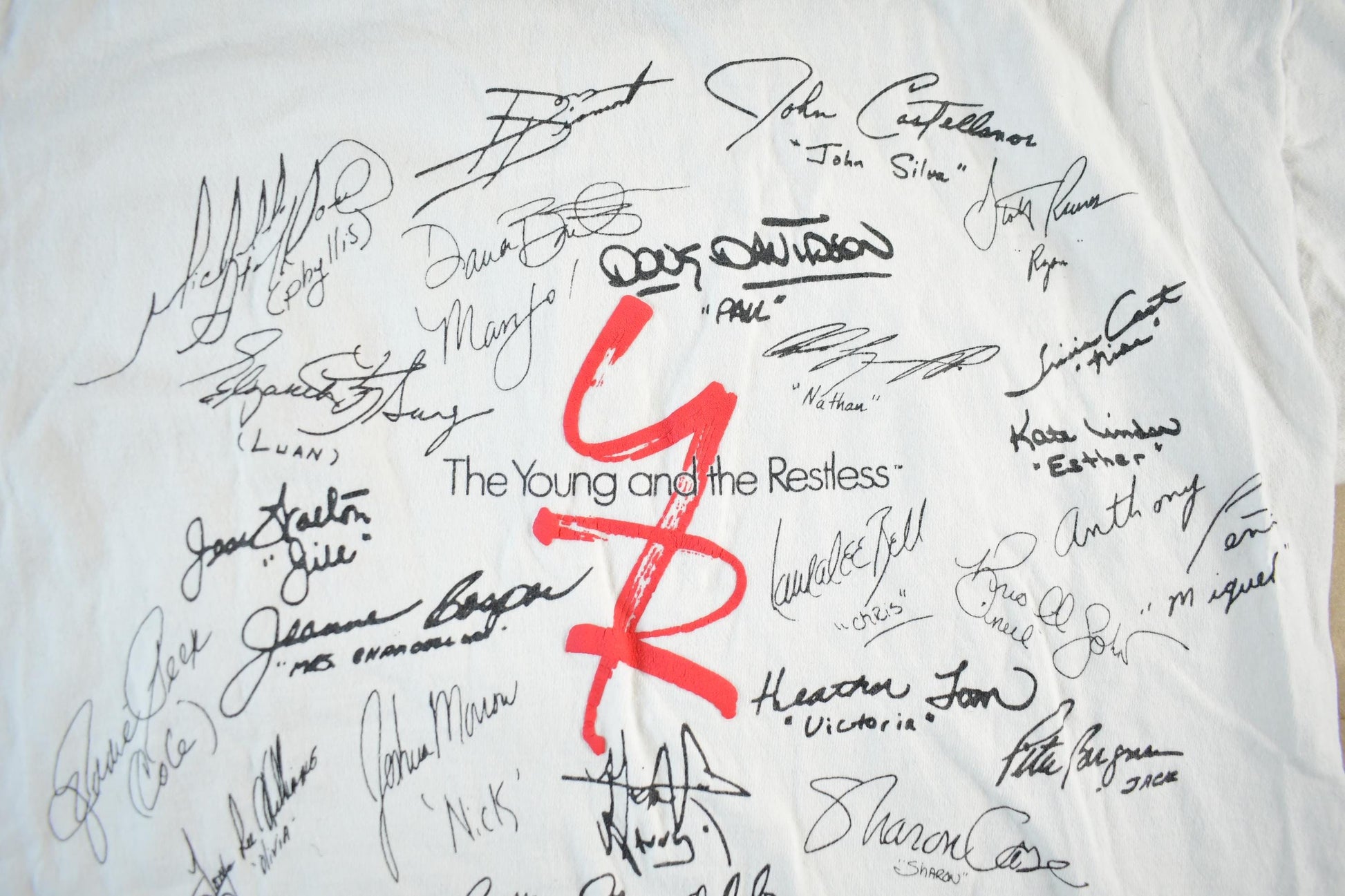 Other Clothing > Gender Neutral Adult Clothing > Tops & Tees > T Shirts Vintage 1995 The Young & The Restless T-Shirt Men's Large