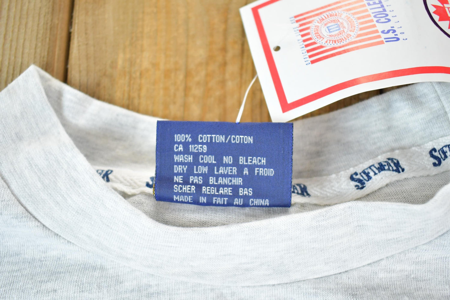 Other Clothing > Gender Neutral Adult Clothing > Tops & Tees > T Shirts Vintage 1996 Softwear Deadstock Euro Croatia Souvenir Soccer T-Shirt Mens XL