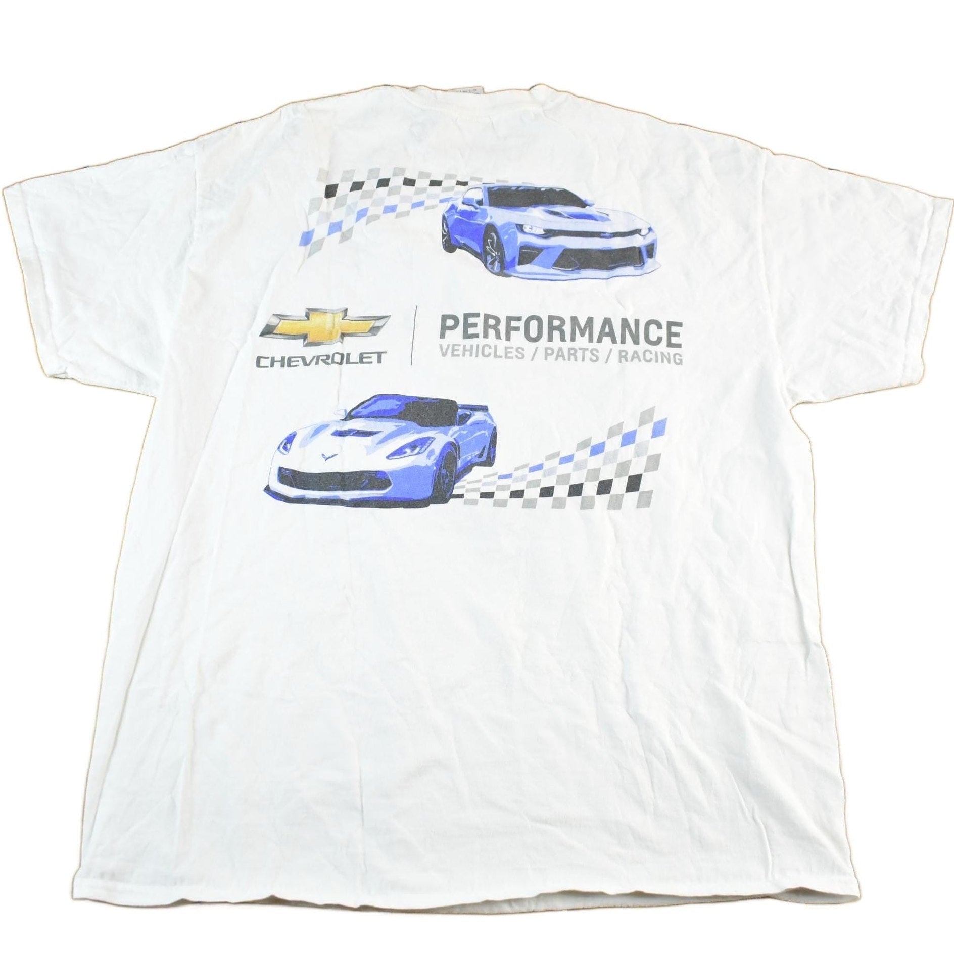 Other Clothing > Gender Neutral Adult Clothing > Tops & Tees > T Shirts Vintage 2000s Chevrolet Racing T-Shirt Men's XL