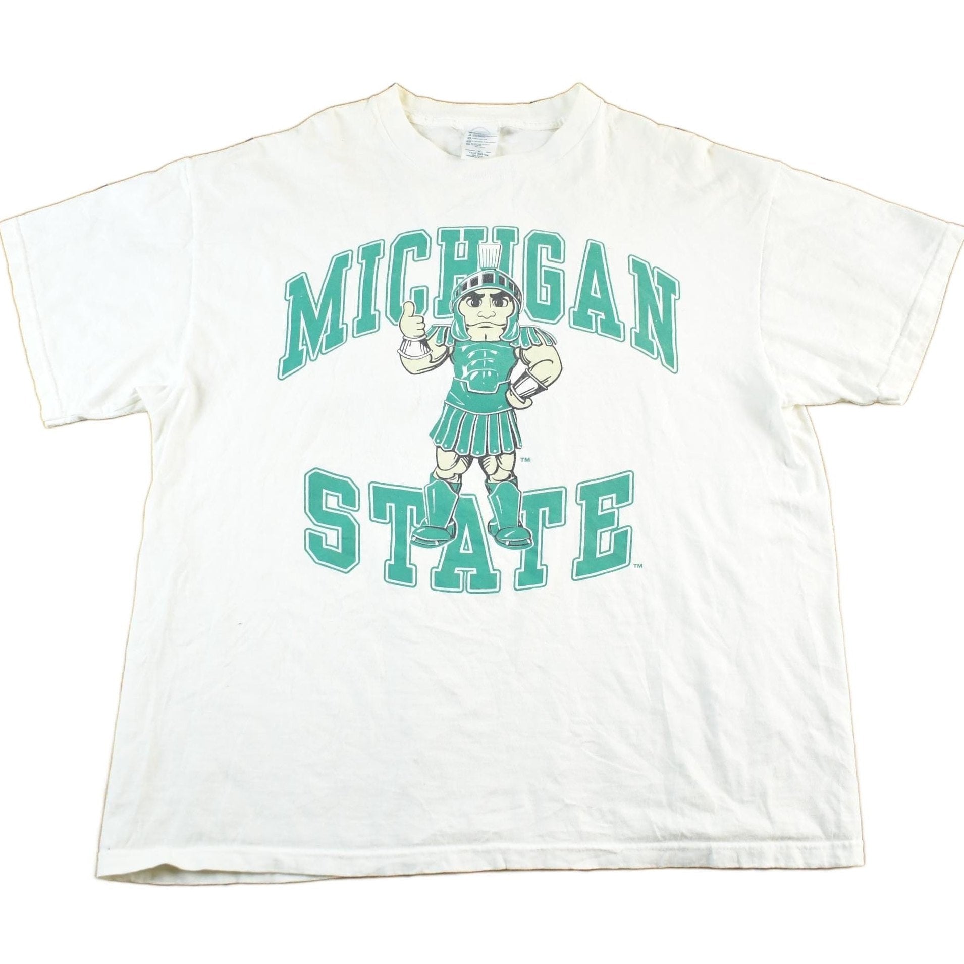 Other Clothing > Gender Neutral Adult Clothing > Tops & Tees > T Shirts Vintage 2000s Michigan State University Collegiate T-Shirt Men's XL