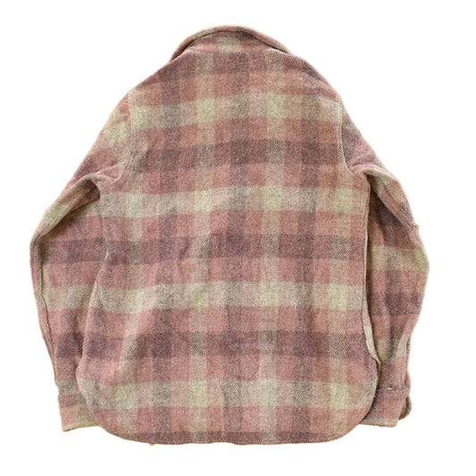 Other Clothing > Gender Neutral Adult Clothing > Tops & Tees Vintage 1960s Bemidji Woolen Mills Wool Flannel Button Up Shirt Women's Medium