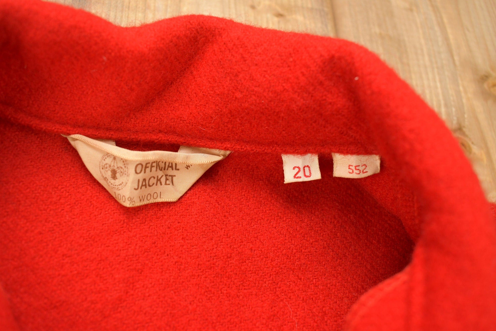 Other Clothing > Gender Neutral Kids' Clothing > Tops & Tees Vintage 1970s Boy Scouts Of America Button Up Shacket Men's Medium