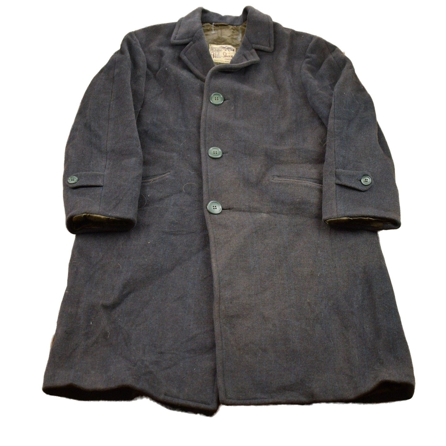 Other Clothing > Men's Clothing > Jackets & Coats Vintage 1950s Vela Sheen 100% Wool Jacket Men's Medium