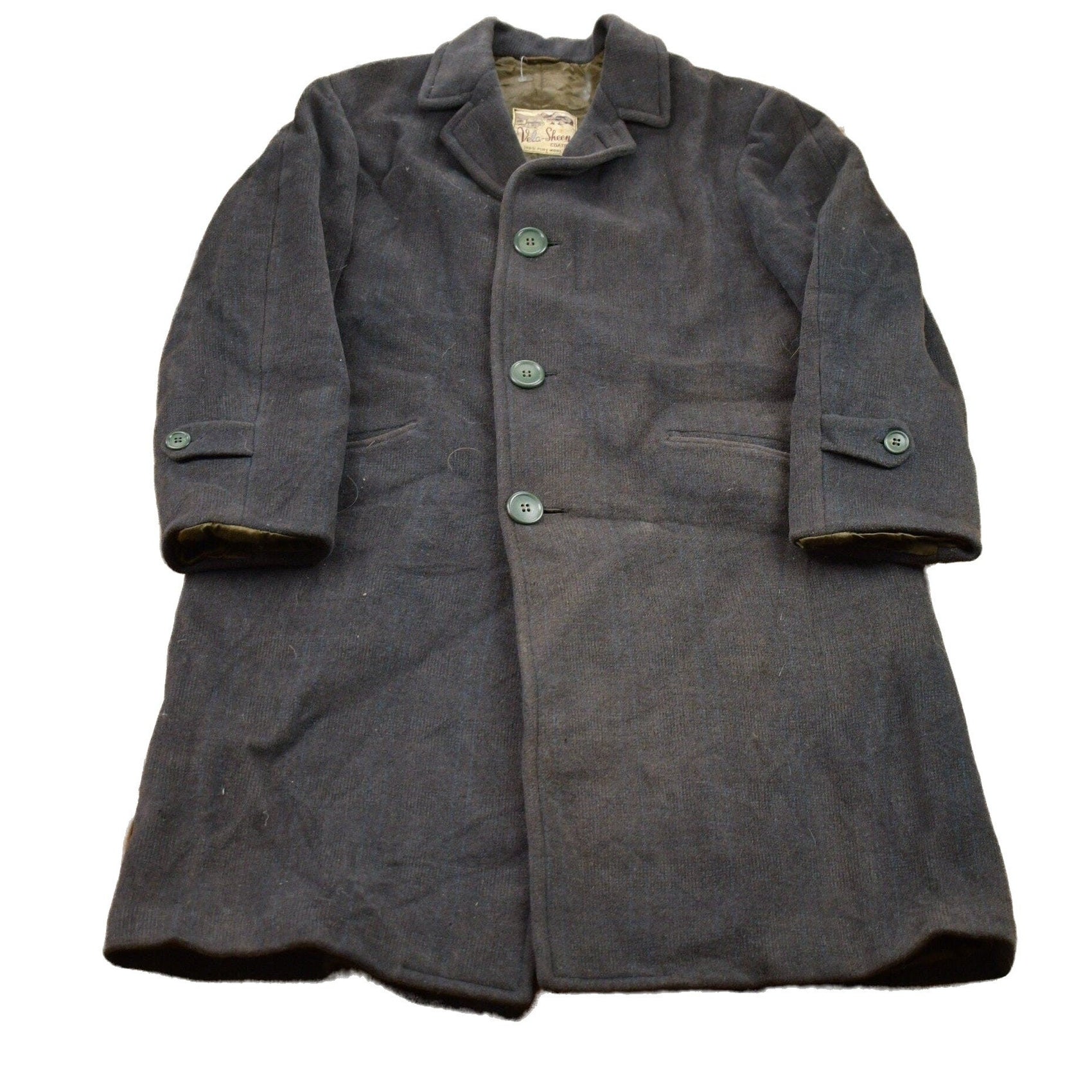 Other Clothing > Men's Clothing > Jackets & Coats Vintage 1950s Vela Sheen 100% Wool Jacket Men's Medium