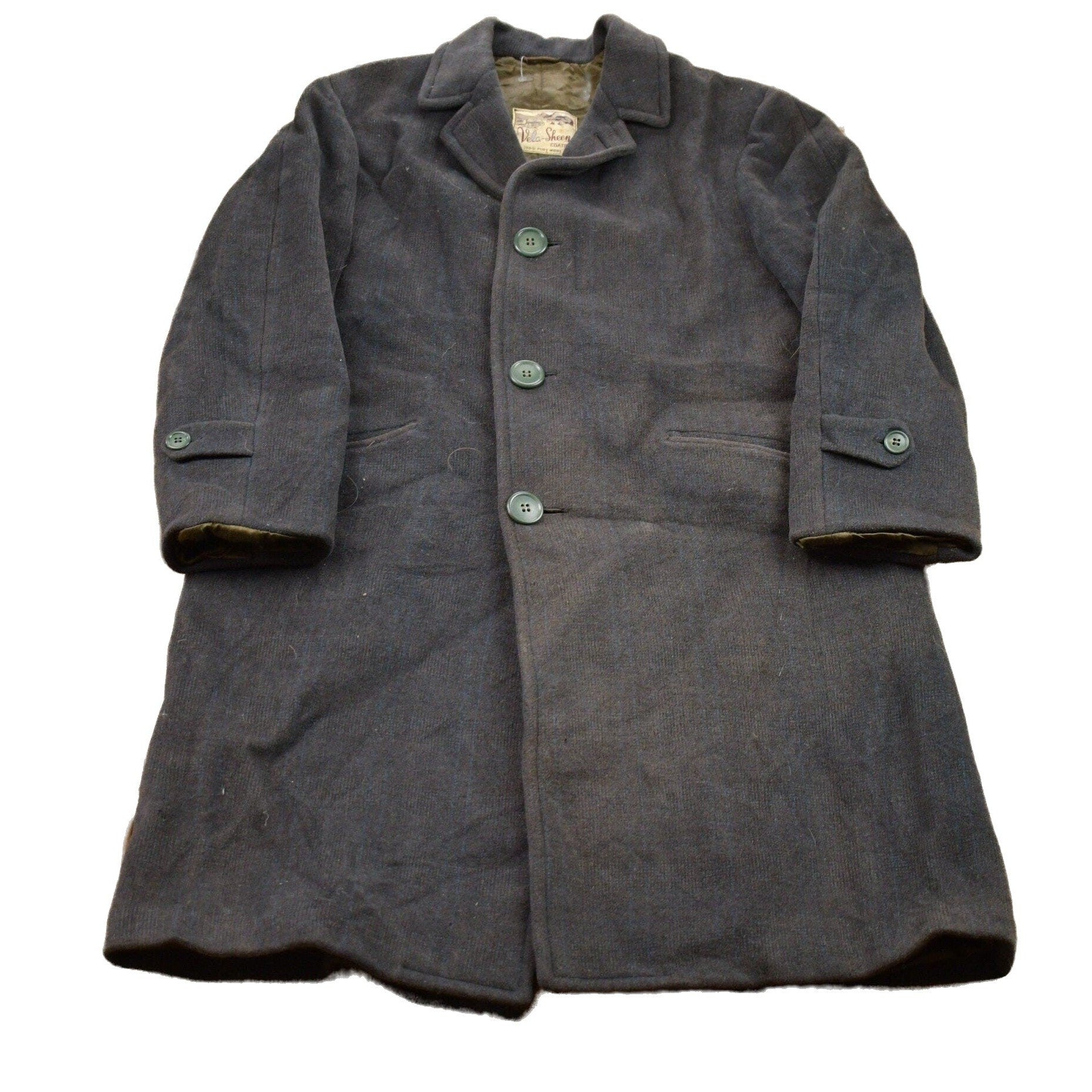 Other Clothing > Men's Clothing > Jackets & Coats Vintage 1950s Vela Sheen 100% Wool Jacket Men's Medium