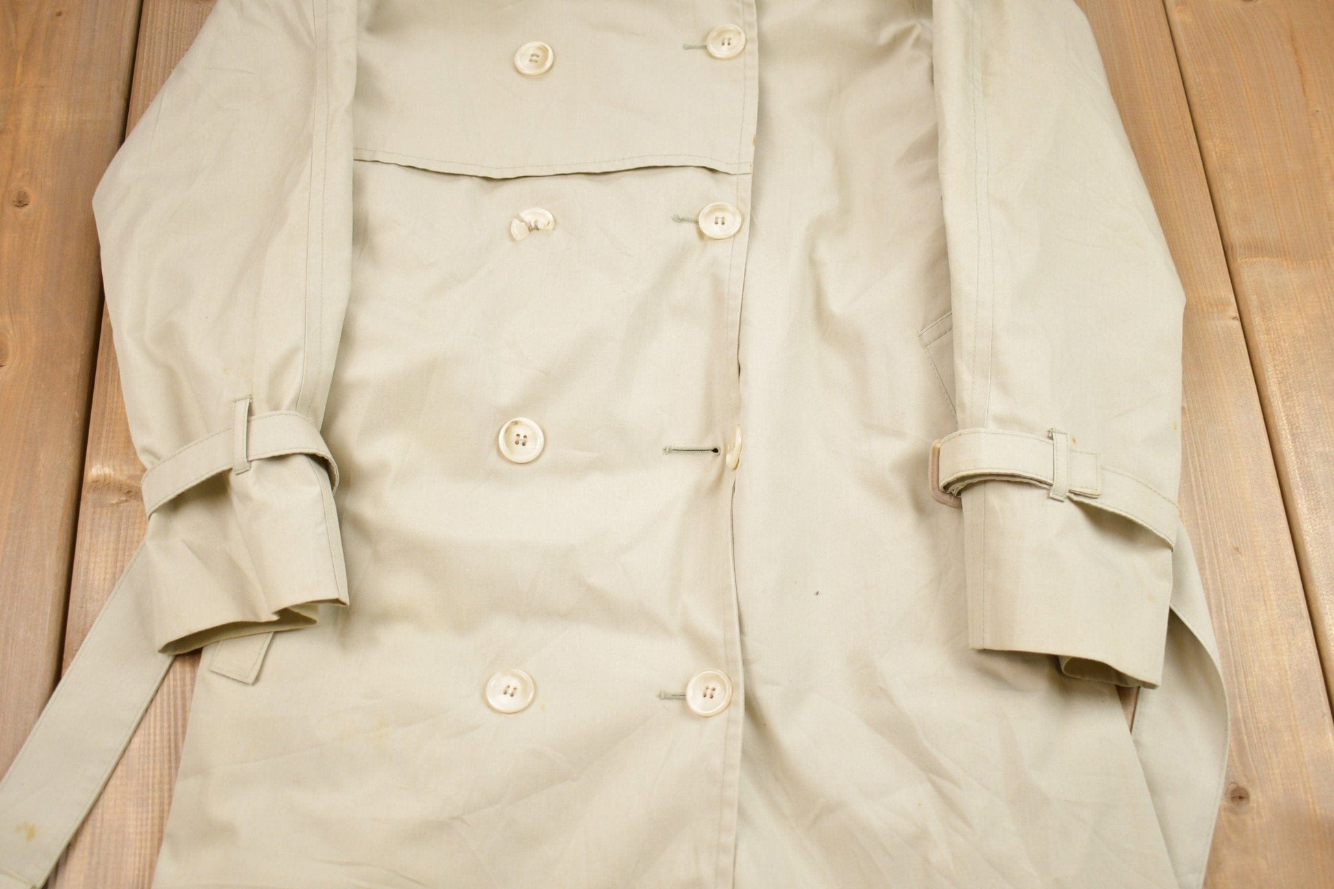 Other Clothing > Men's Clothing > Jackets & Coats Vintage 1990s London Fog Blanket Lined Full Length Jacket Men's Medium