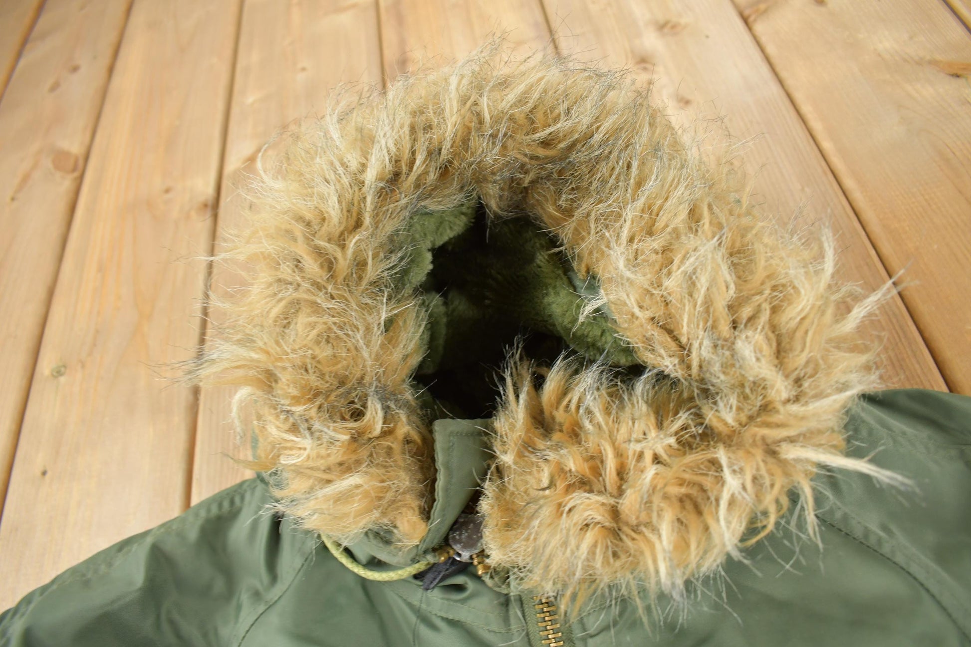 Other Clothing > Men's Clothing > Jackets & Coats Vintage 1990s Military Parka Jacket Size M Men's Medium