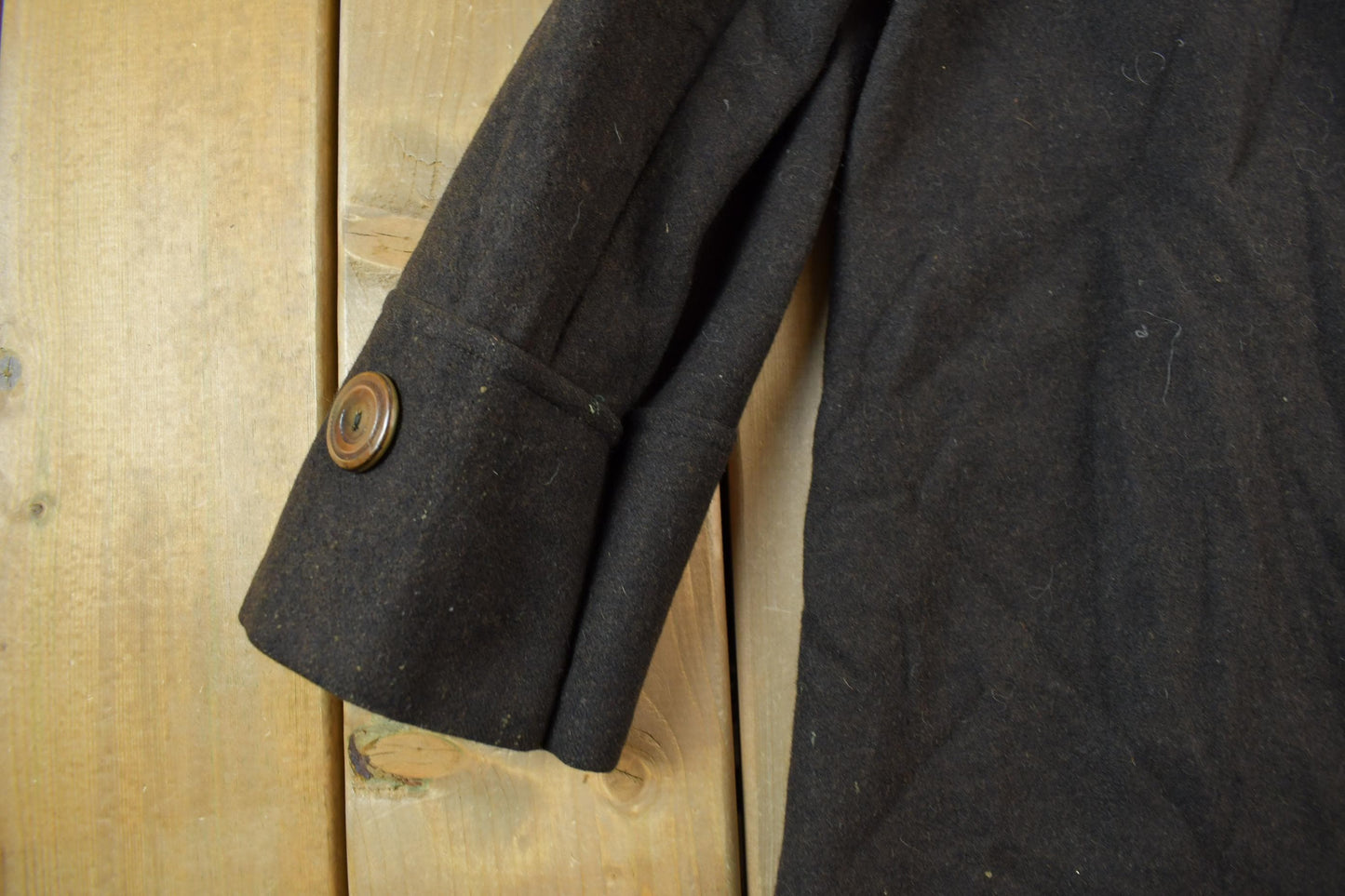 Other Clothing > Men's Clothing > Jackets & Coats Vintage 1990s Wool Overcoat Jacket Men's S