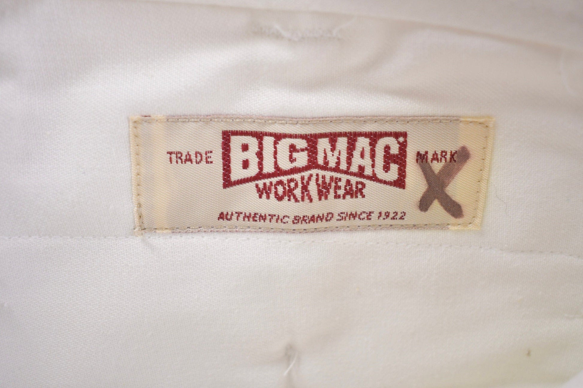 Other Clothing > Men's Clothing > Jeans Vintage 1970s Big Mac Work Wear Denim Jeans Men's 38 x 30